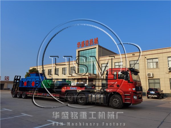 2PG1800x1000型全液壓對輥制砂機發往重慶江北區